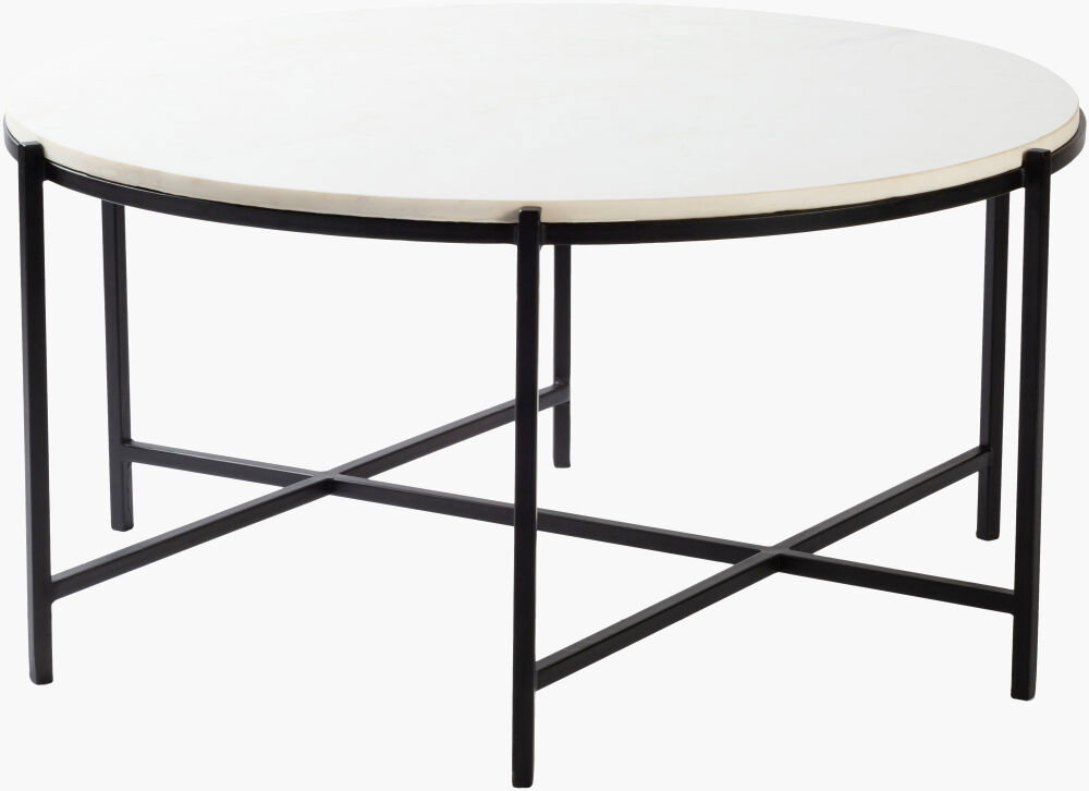 Anaya Coffee Table, by Surya, 34" width x 16" height