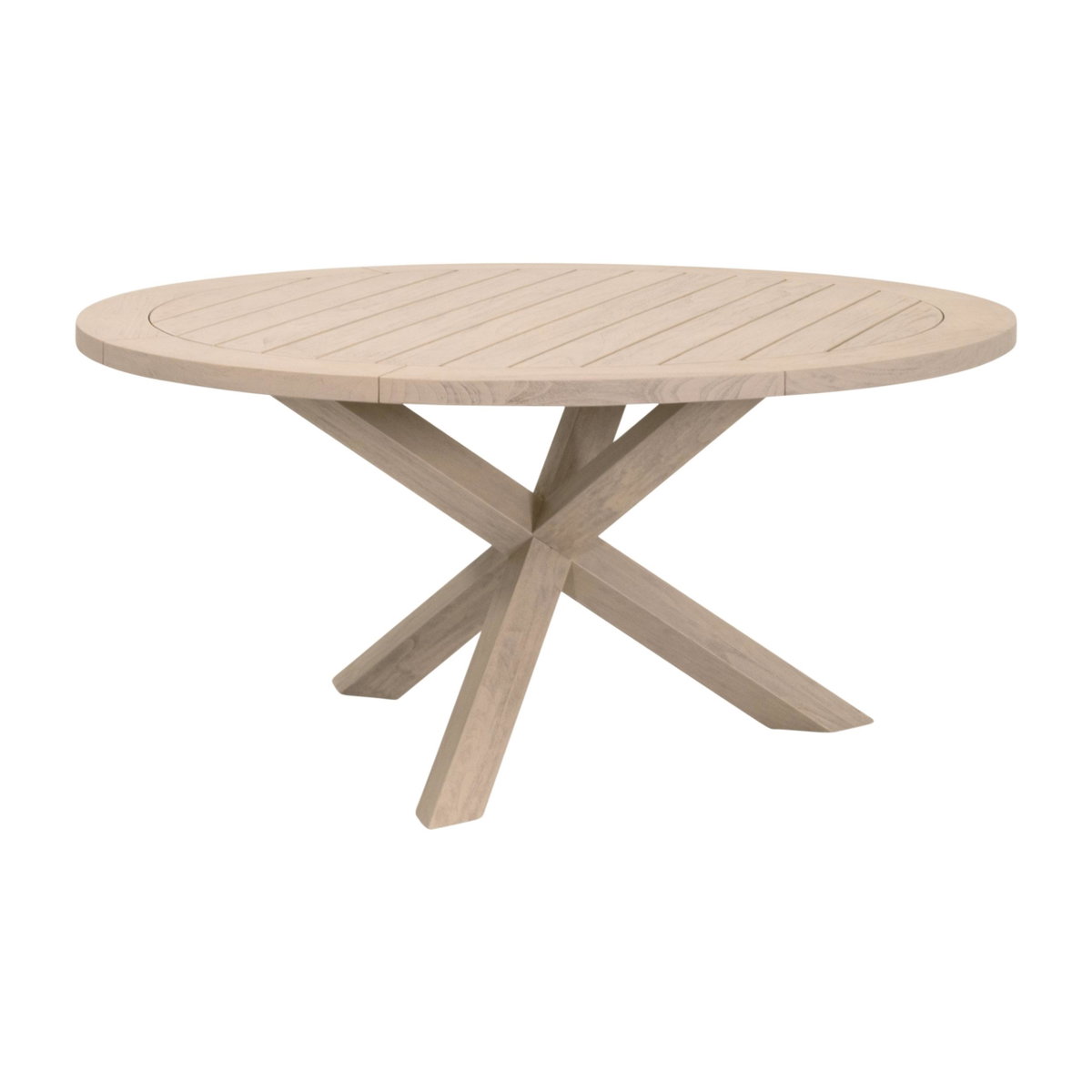Boca Outdoor 63' Round Dining Table, by Essentials for Living, 63" width x 29.5" height x 63" depth View 3