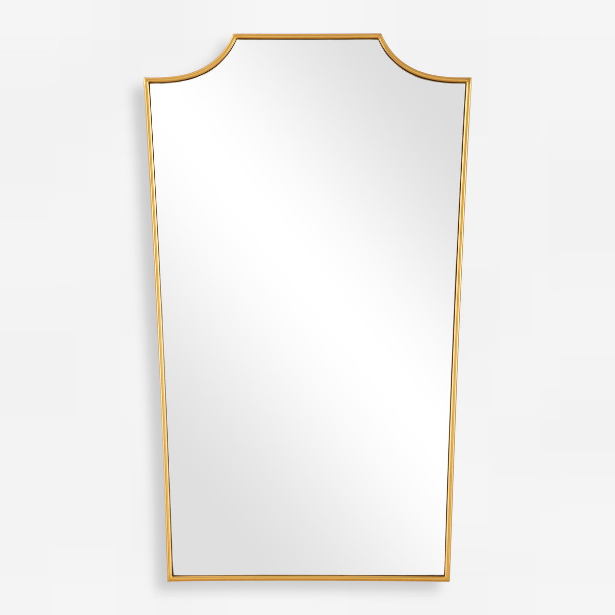 Demure Antique Gold Mirror, by Uttermost, 24" width x 40" height x 0.75" depth View 1