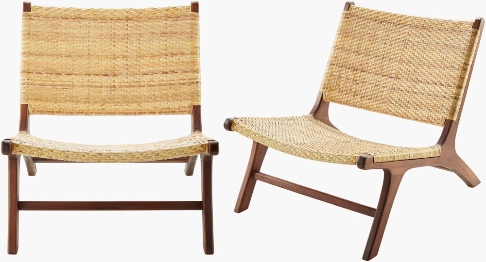 Shisho Accent Chair, by Surya, 26" width x 28" height