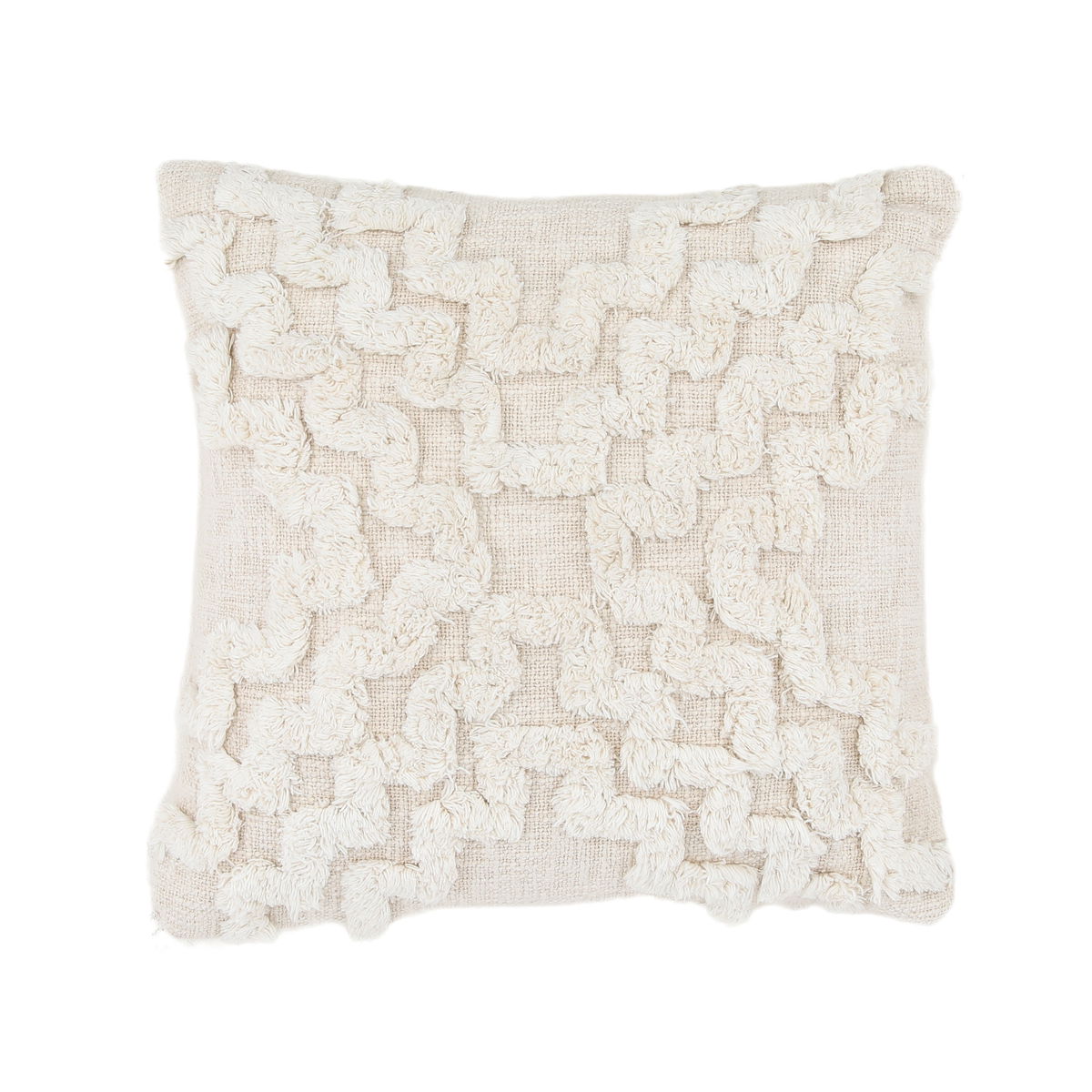 Taraji Pillow, Decorative Pillow by Dovetail, 20" width x 20" height x 6" depth View 1