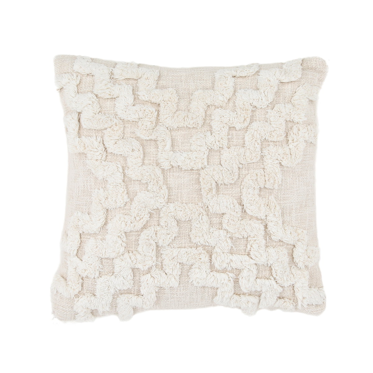 Taraji Pillow, Decorative Pillow by Dovetail, 20" width x 20" height x 6" depth View 1