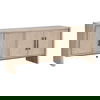 Halloway Media Sideboard, Cabinets & Sideboard by Essentials for Living, 74" width x 32" height x 18.5" depth thumbnail 5