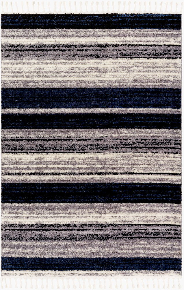 Casablanca Shag Machine Woven Rug, by Surya, 9'0.27" length x 6'6.74" width