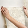Cottontail Toile Wicker Peel & Stick Wallpaper thumbnail 7