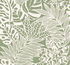 Jungle Leaves Green Wallpaper thumbnail 0