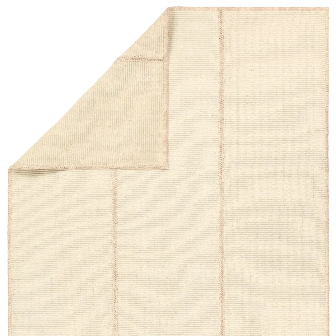 Jaipur Living Bayana YAT02 Handmade Solid White Area Rug (6'x9') large image 