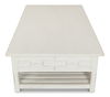 Isla Coffee Table, Antique White, by Sarreid, 67" length x 35" width x 19" height thumbnail 5