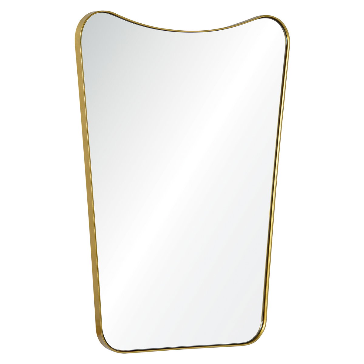 Tufa Wall Mirror, by Renwil, 28" height x 1" depth View 2