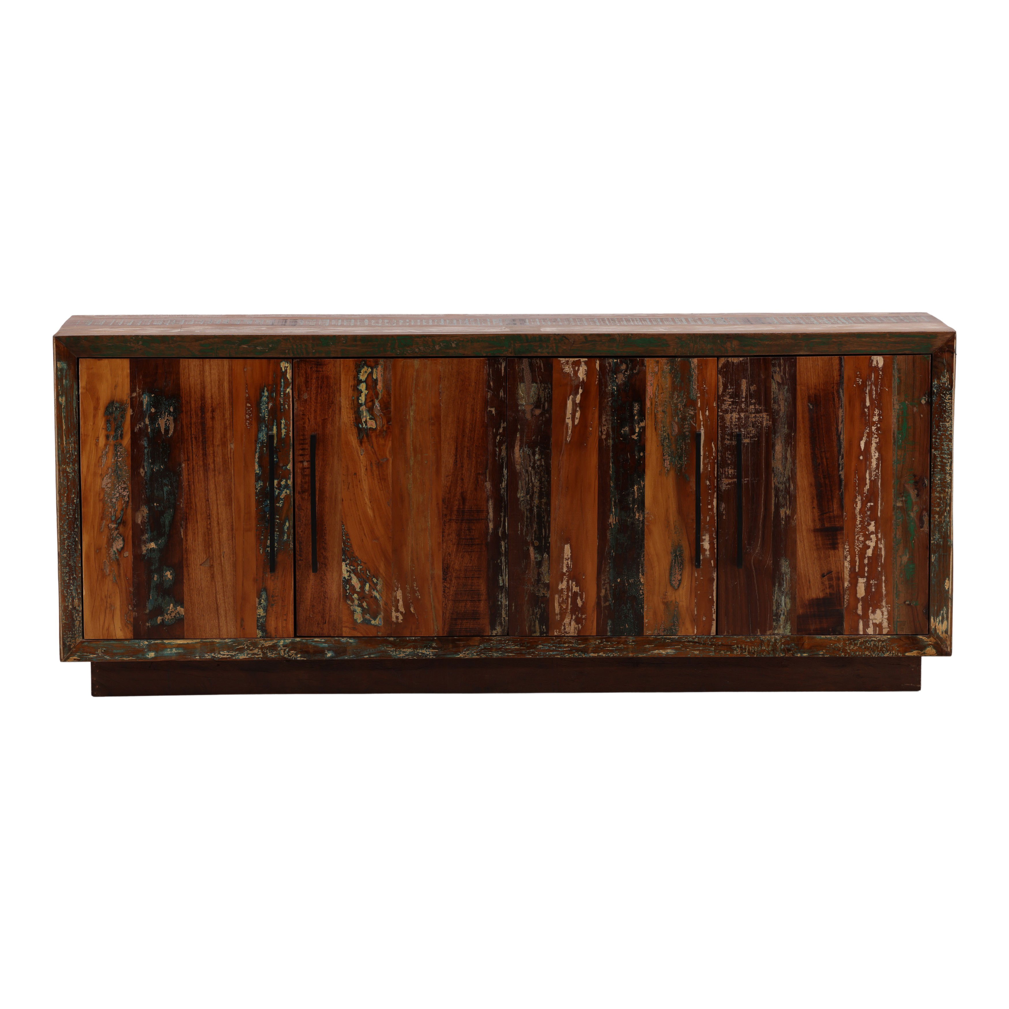 Neem Sideboard Brown, Sideboards & Buffet by Dovetail, 78" width x 32" height x 18" depth View 2