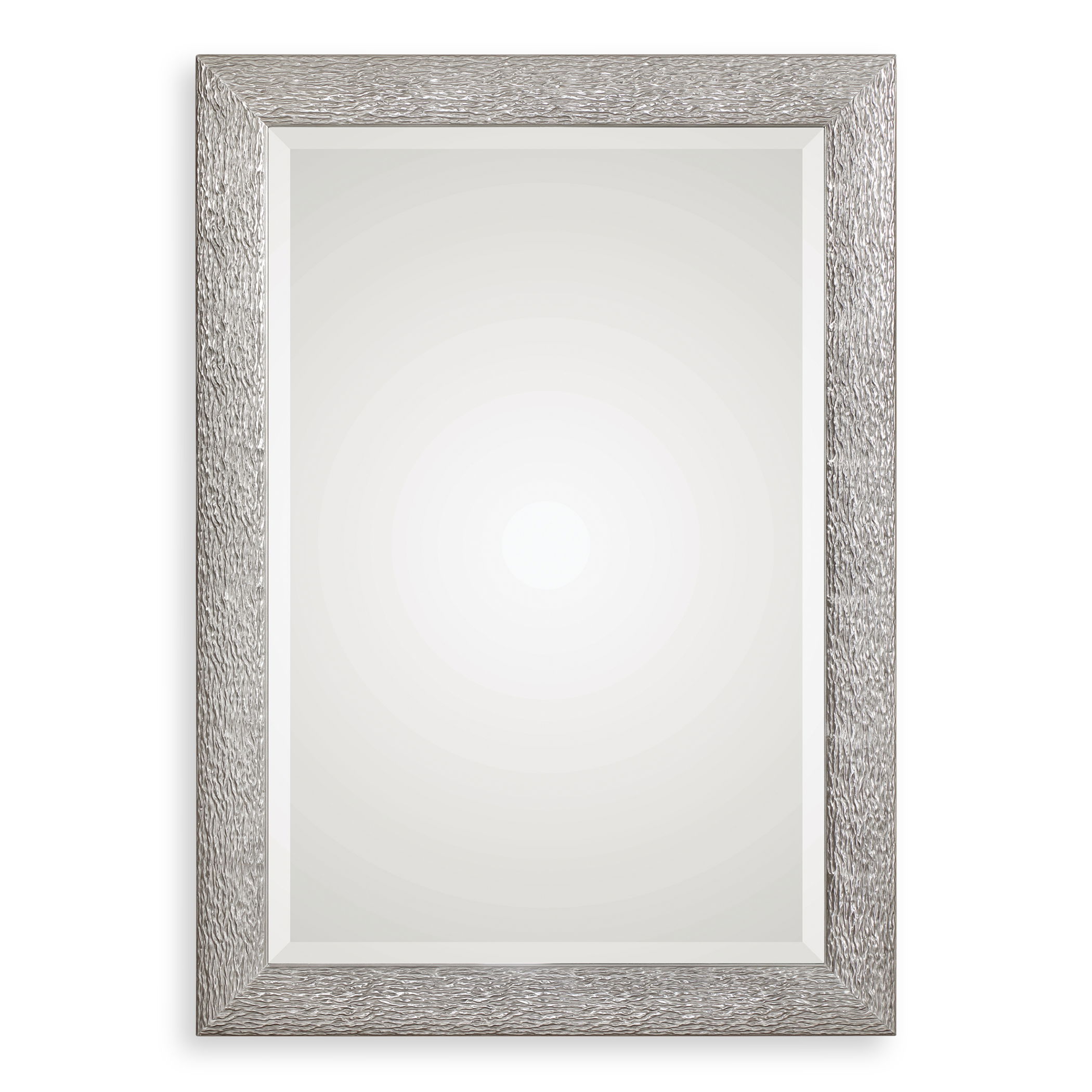 Mossley Metallic Silver Mirror large image 