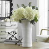 Floreana Tall White Vase, Decorative by Uttermost, 8" width x 15.5" height x 8" depth thumbnail 3