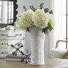 Floreana Tall White Vase, by Uttermost, 8" width x 15.5" height x 8" depth thumbnail 3