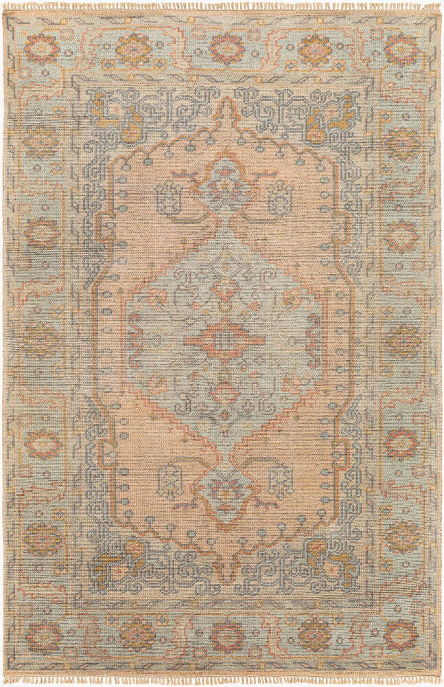 Nirvana Handmade Rug, by Surya, 9' length x 6' width