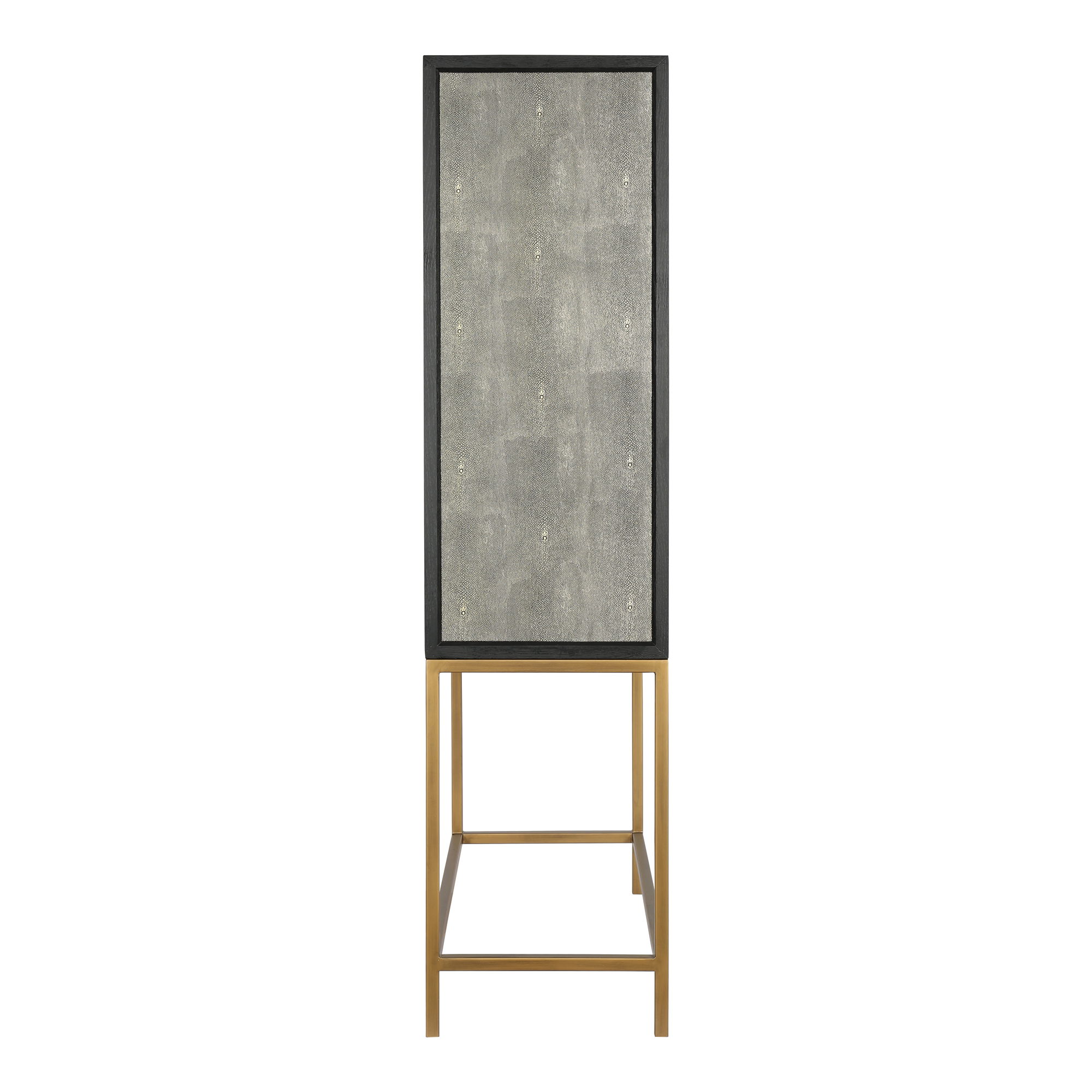 Mako Bar Cabinet Grey, Cabinets & Sideboard by Moe's Home, 38" width x 71" height x 18" depth View 6