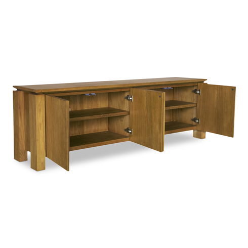 Brook Media Unit Country Oak
