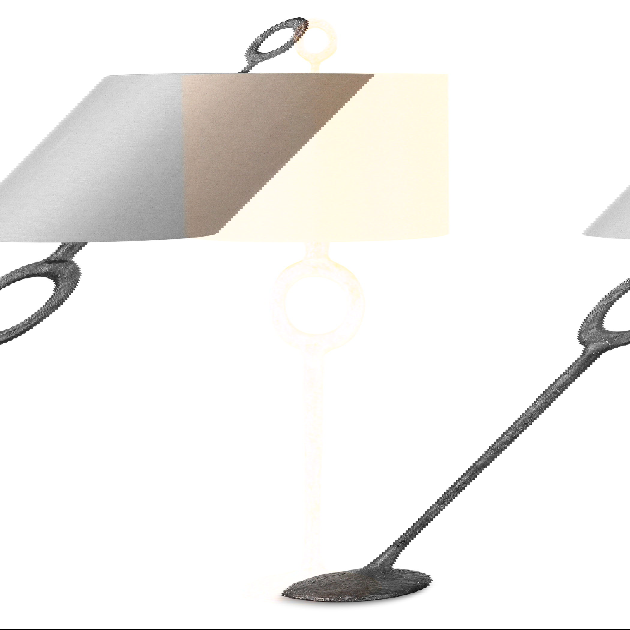 Ferro Cast Iron Table Lamp large image 