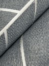 Atelier Herringbone Steel Blue Wallpaper thumbnail 0