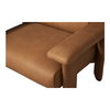 Marcello Lounge Chair Tan, Accent Chair by Moe's Home, 40.2" width x 29.9" height x 32.5" depth thumbnail 5