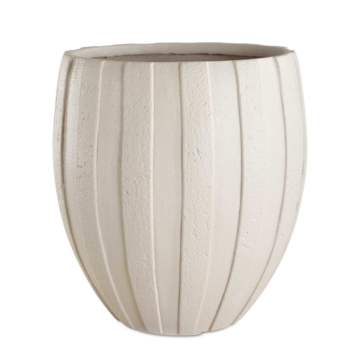 Ridgehaven Textured Outdoor Planter, by Uttermost, 16.75" width x 17.87" height x 16.75" depth View 1
