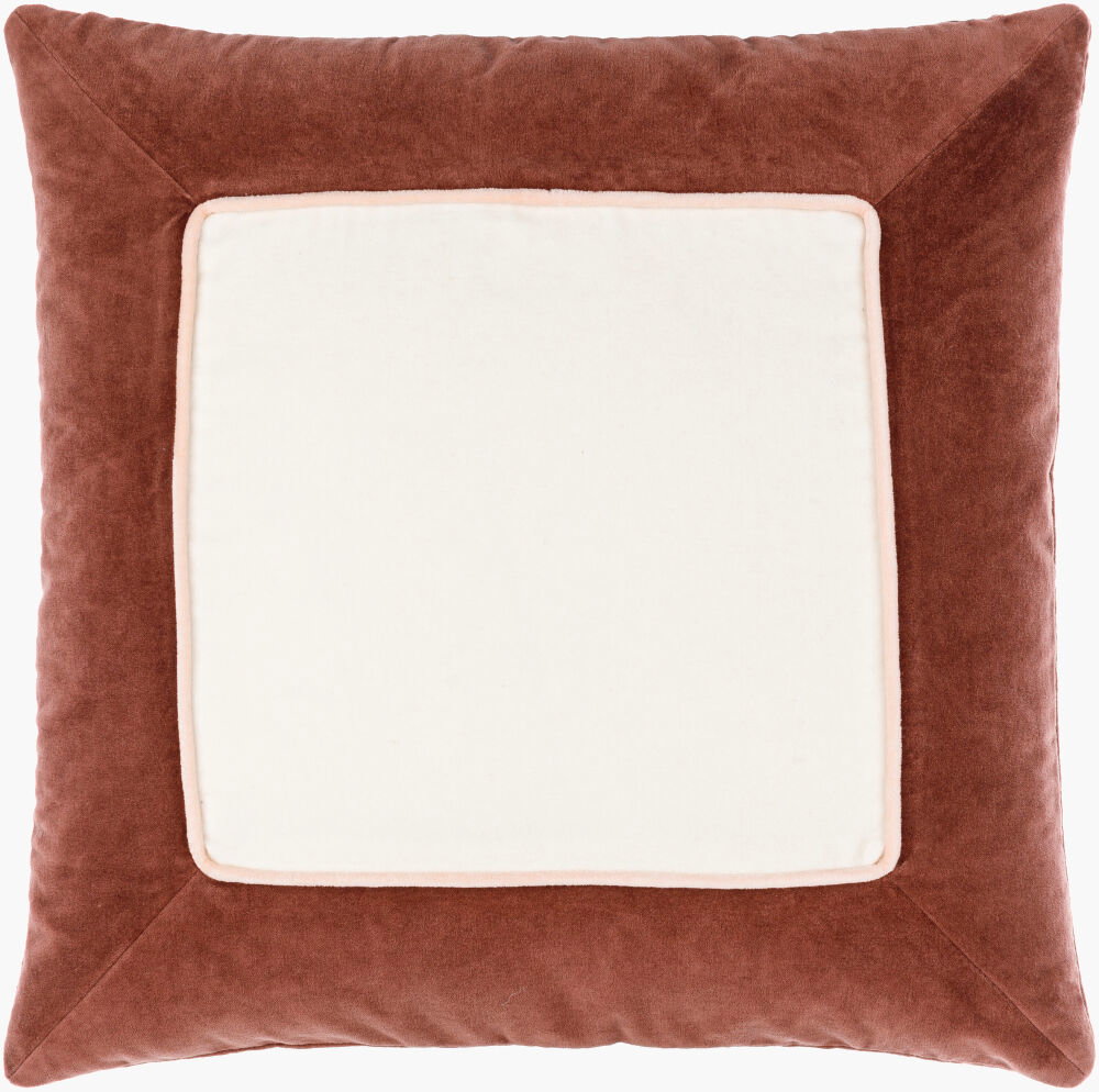 Squared Accent Pillow Down, Decorative Pillow by Surya, 18" length x 18" width