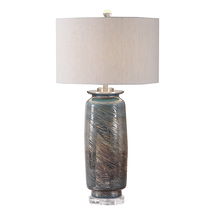 Online Designer Living Room Olesya Swirl Glass Table Lamp