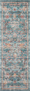 Rifle Paper Co. x Loloi Courtyard Rug, 5' length x 7'6" width thumbnail 4