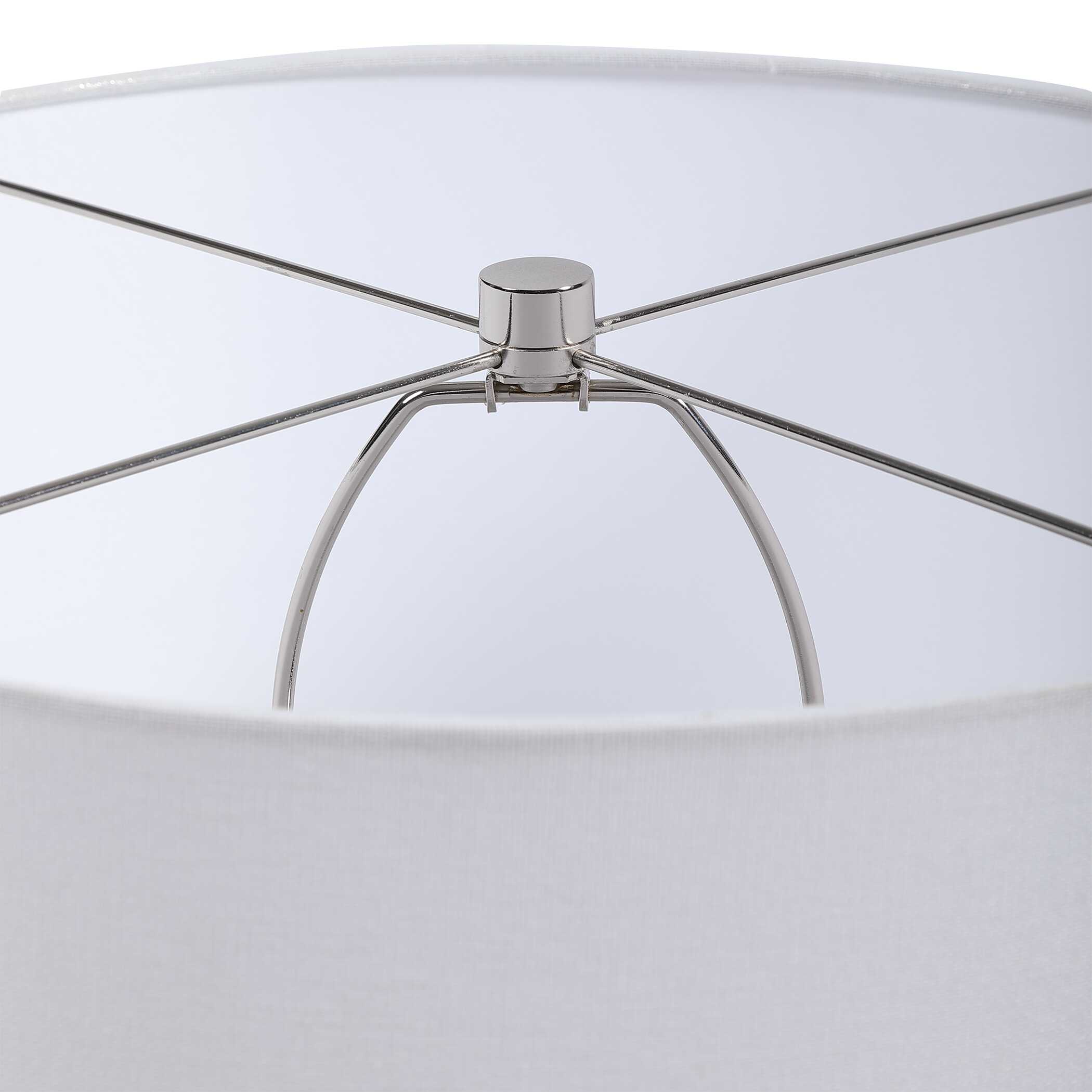 Blue Waters Ceramic Table Lamp, by Uttermost, 18" width x 26.5" height x 18" depth View 8