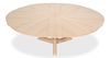 Casual Jupe Dining Table,Bleached Oak,Lg, by Sarreid, 66" length x 66" width x 30" height thumbnail 5