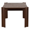 Cadwell Dining Table Brown, by Dovetail, 88.18" width x 30.3" height x 40.9" depth thumbnail 3