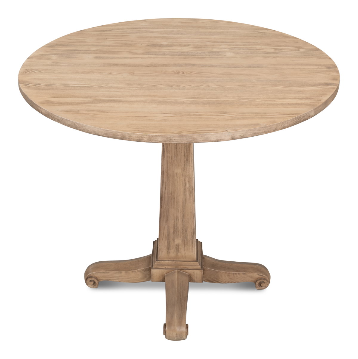 Perry Vineyards Bistro Table, by Sarreid, 3' length x 3' width x 2'6" height View 3