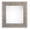 Cressida Distressed Silver Square Mirror thumbnail 0