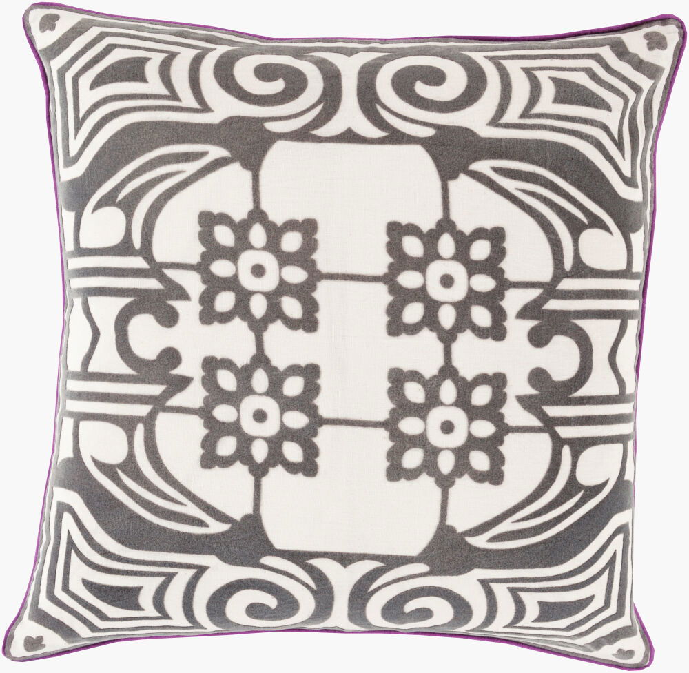 Eleonore Accent Pillow, Decorative Pillow by Surya, 18" length x 18" width