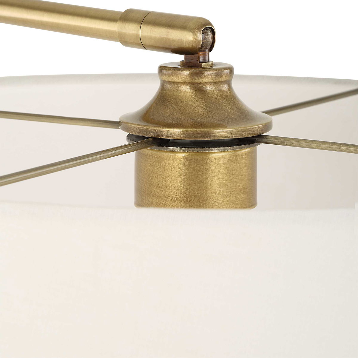 Branch Out Brass Floor Lamp, by Uttermost, 30.25" width x 66.5" height x 18" depth View 8