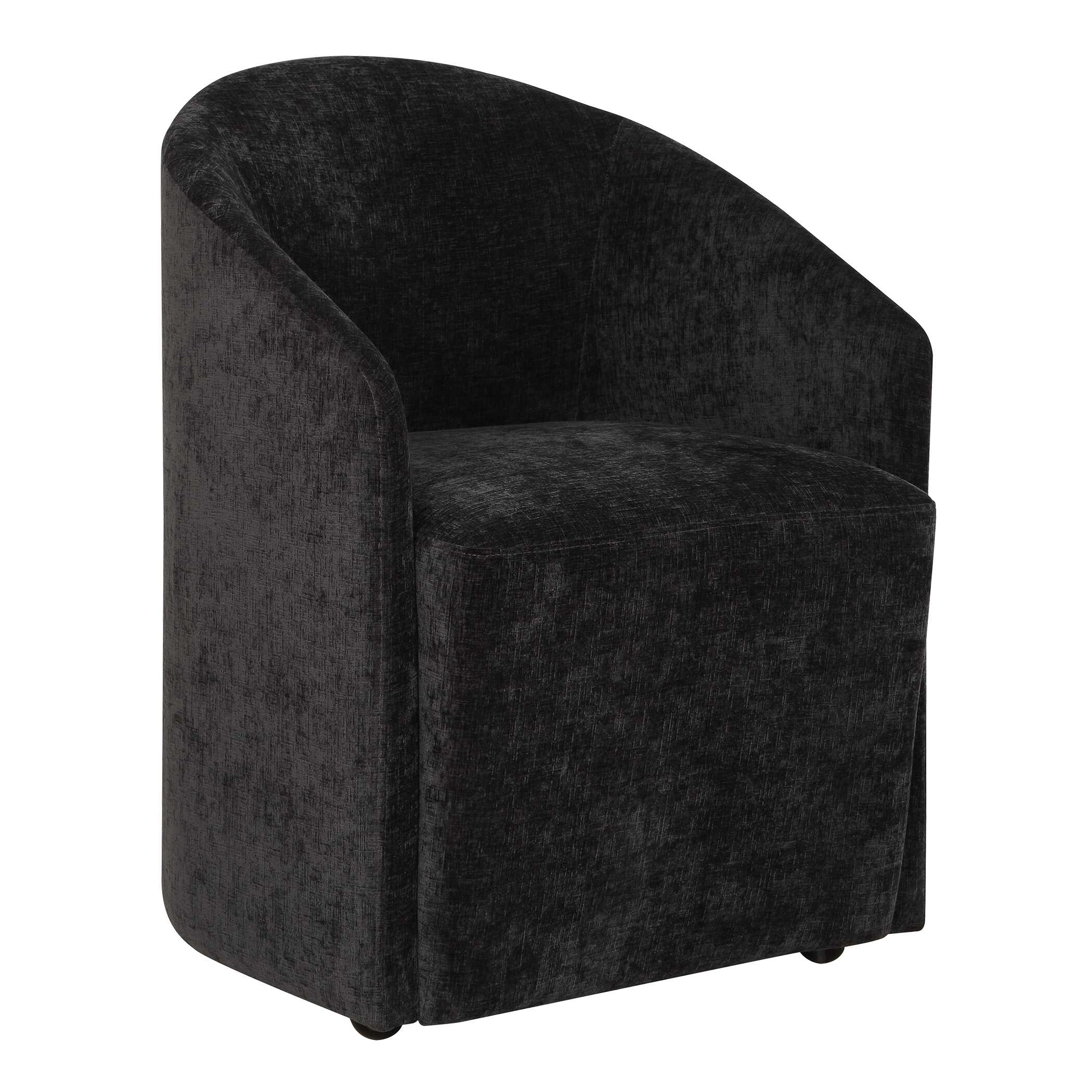 Harbor Charcoal Dining Chair, Furniture by Uttermost, 24.5" width x 32.5" height x 25.5" depth View 4