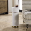 Wessex White Drink Table, Side & End Table by Uttermost, 8.5" width x 22.5" height x 8.5" depth thumbnail 2