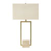 Warrick Modern Travertine Table Lamp thumbnail 4