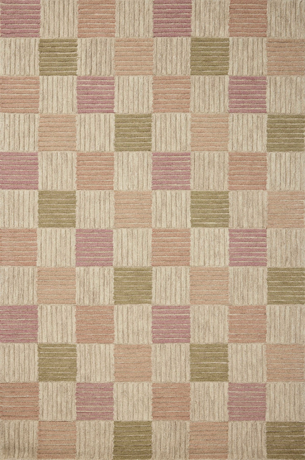 Brigette Romanek x Loloi Madi Rug, 1'6" length x 1'6" width View 1