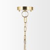 Saliha Cane with Brass Metal Pendant Light thumbnail 2