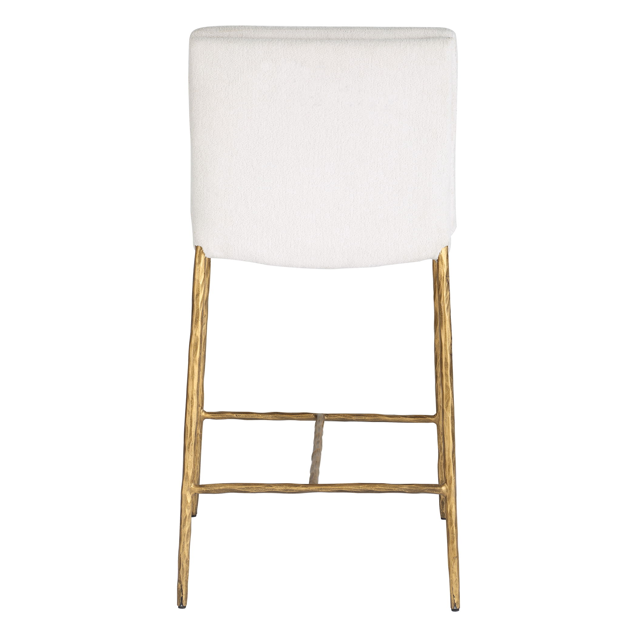 Ascend White Counter Stool large image 