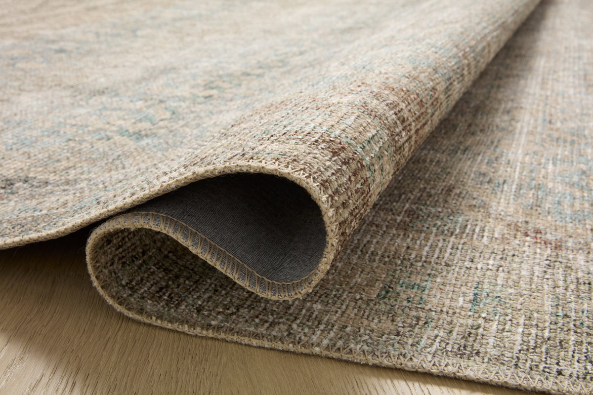 Angela Rose x Loloi Aubrey Rug, 1'6" length x 1'6" width View 9