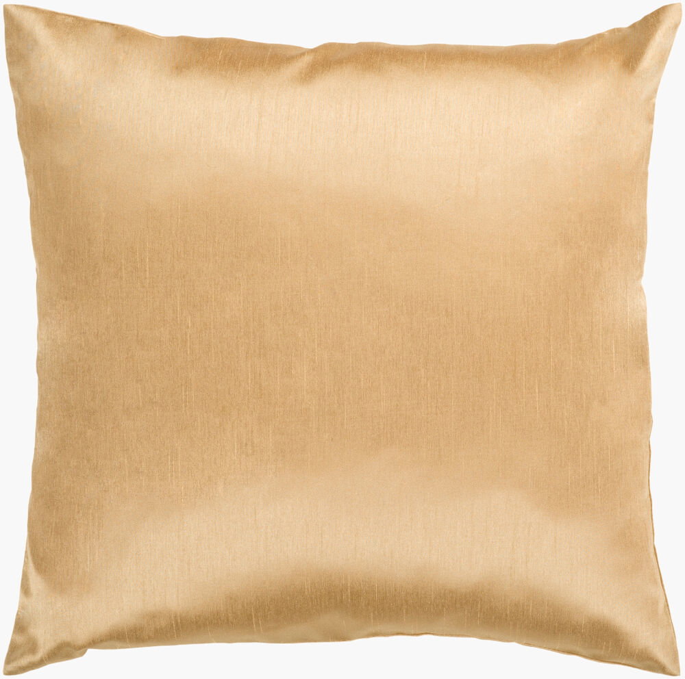 Solid Luxe Accent Pillow, Decorative Pillow by Surya, 18" length x 18" width