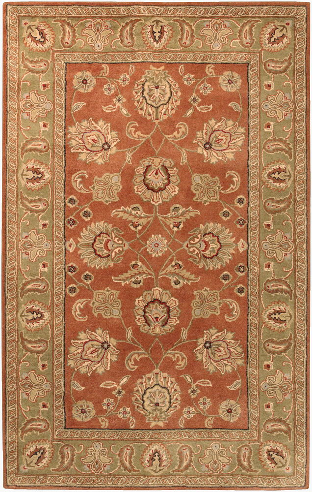 Crowne Handmade Rug, by Surya, 1'6" length x 1'6" width