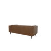 Woods Sofa Brown Leather, Sofas & Sectional by Moe's Home, 86" width x 29.9" height x 37" depth thumbnail 2