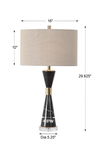 Alastair Black Marble Table Lamp thumbnail 2