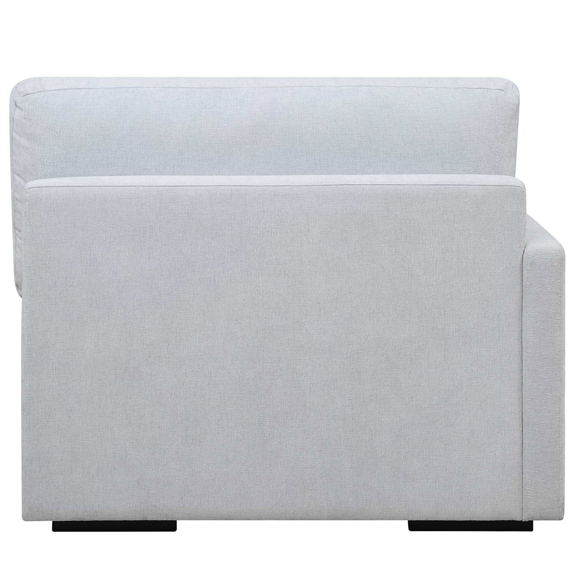 Refuge Cloud Blue Left Arm Facing Sofa, Furniture by Uttermost, 43.25" width x 30" height x 37.5" depth View 6