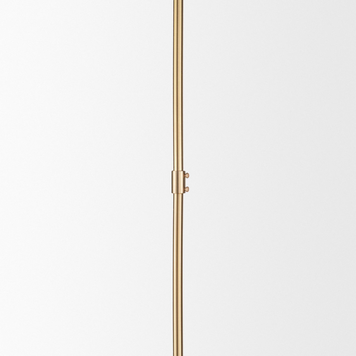 Elsa (26'x14') Clear Glass and Gold Metal Frame Six Bulb Chandelier, by Mercana, 26" length x 26" width x 14" height View 8