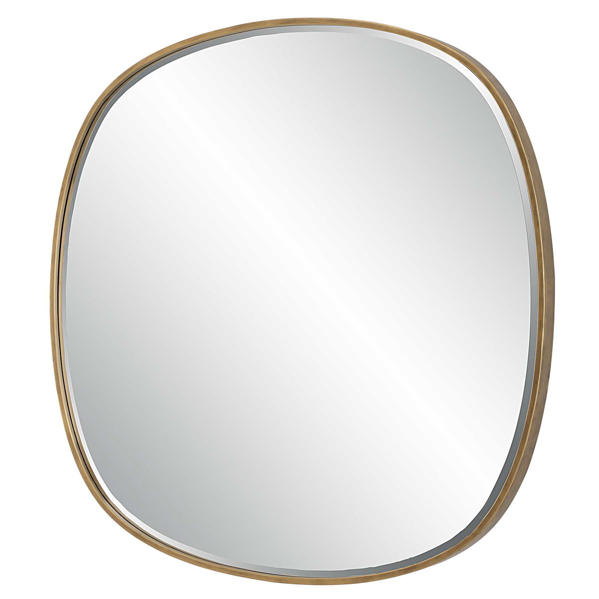 Webster Antique Gold Mirror, by Uttermost, 46.5" width x 46.5" height x 2" depth View 5