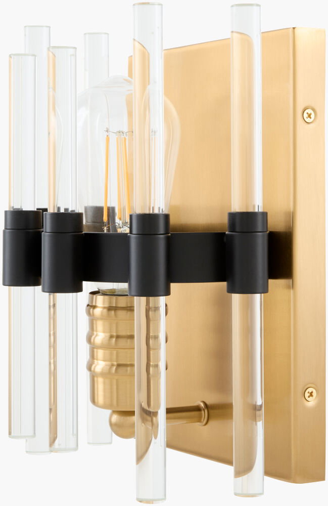 Solenne Wall Sconce, by Surya, 5" length x 7" width x 10" height