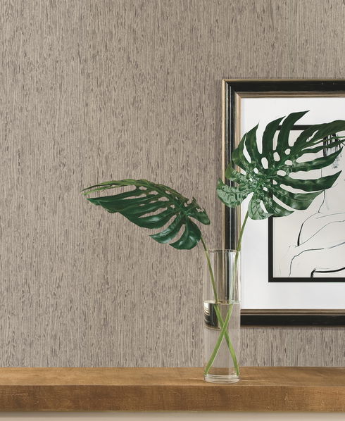 Rugged Bark Grey Wallpaper